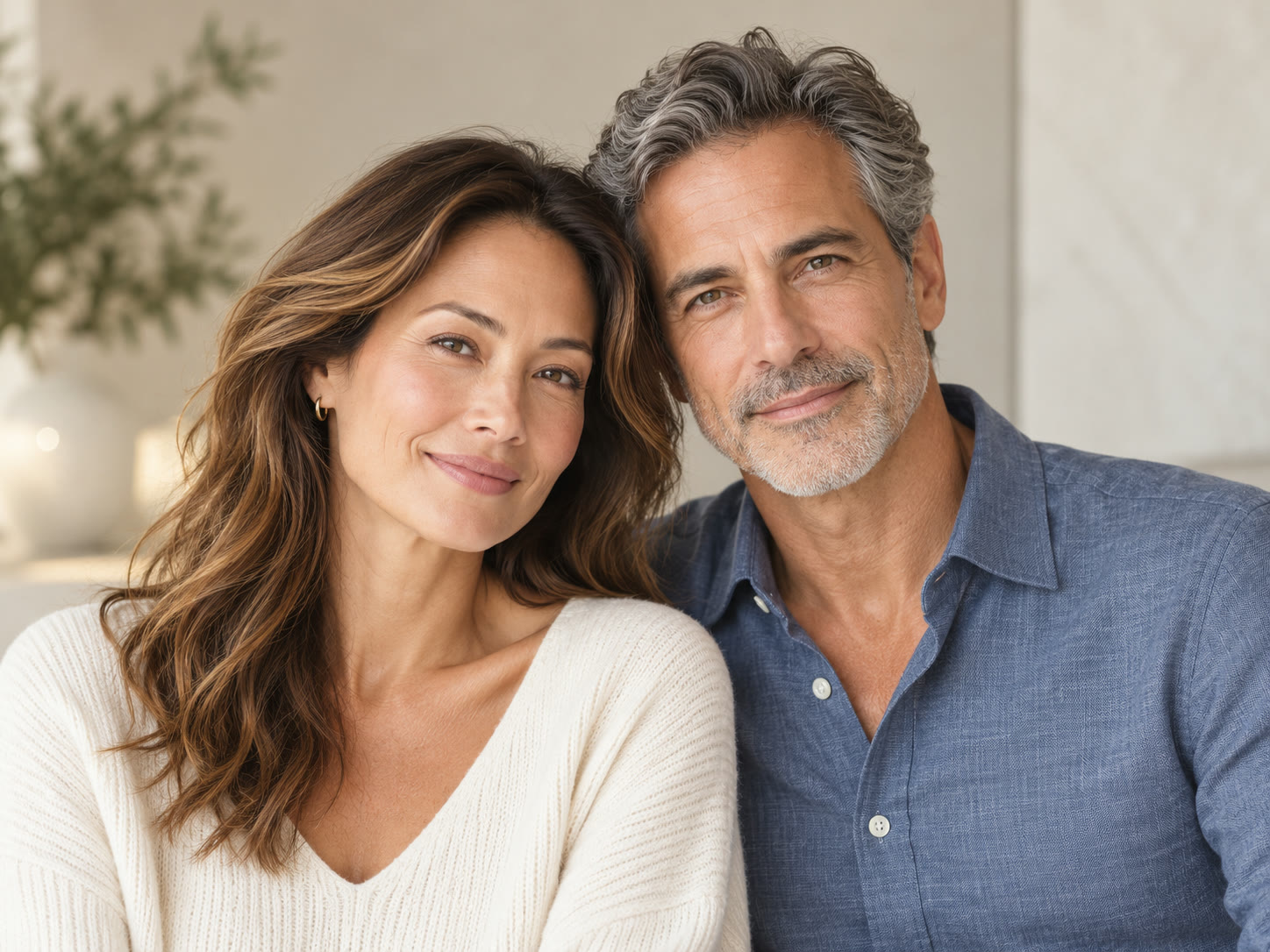 Two adults representing Amalurra laser membership patients